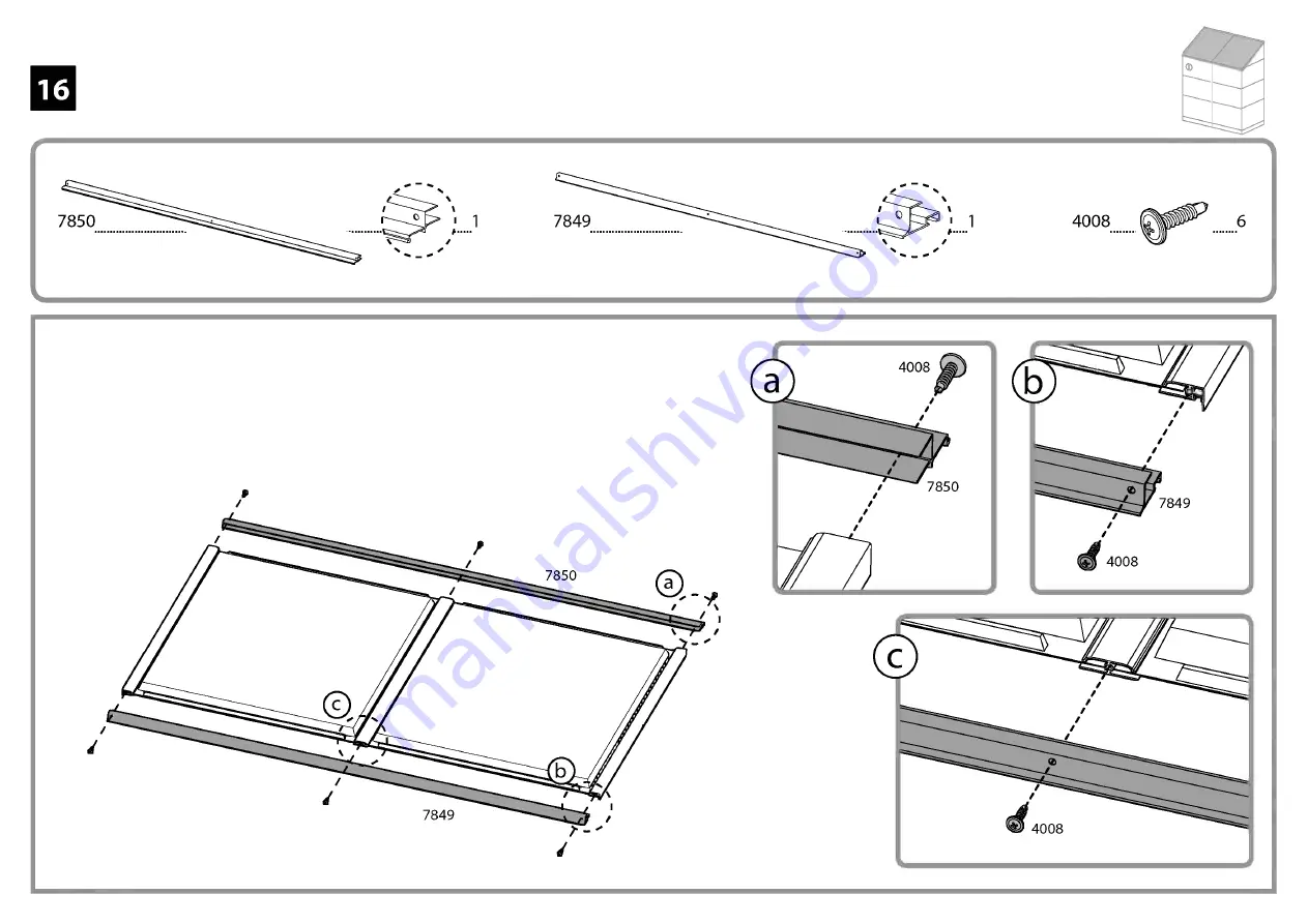 Palram Lean To Grow House 4x2 Скачать руководство пользователя страница 46