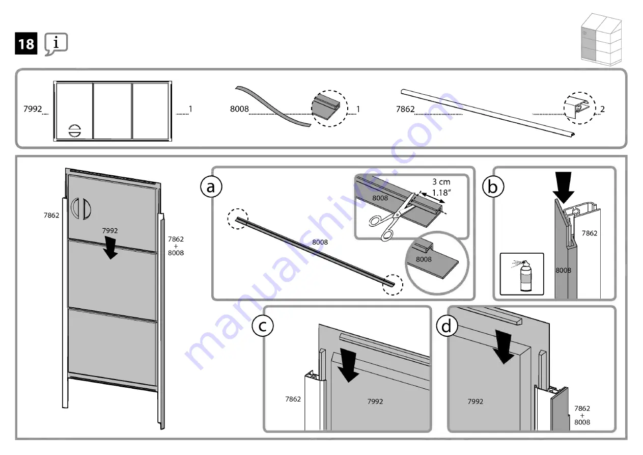 Palram Lean To Grow House 4x2 Скачать руководство пользователя страница 48