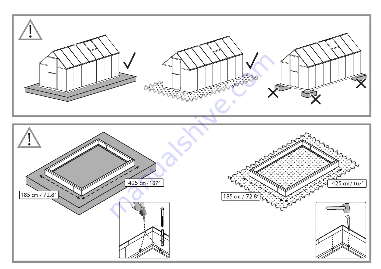 Palram Mythos 6x14-TwinWall Glazing Скачать руководство пользователя страница 15