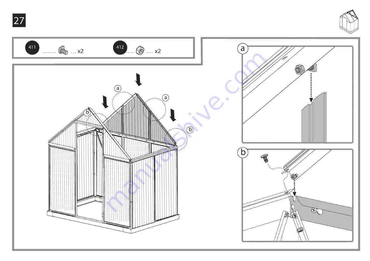 Palram Mythos Assembly Instructions Manual Download Page 77