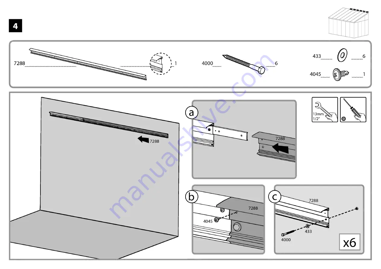 Palram SanRemo 3x4.25 Скачать руководство пользователя страница 47