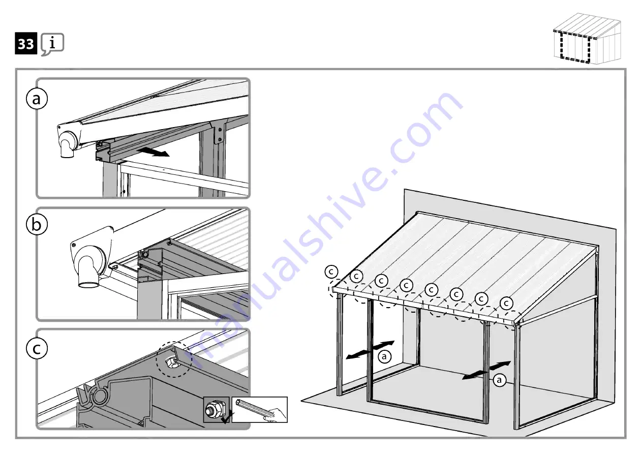 Palram SanRemo 3x4.25 Скачать руководство пользователя страница 76