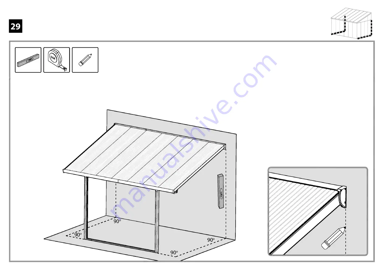 Palram SanRemo 7290108130126 Скачать руководство пользователя страница 43