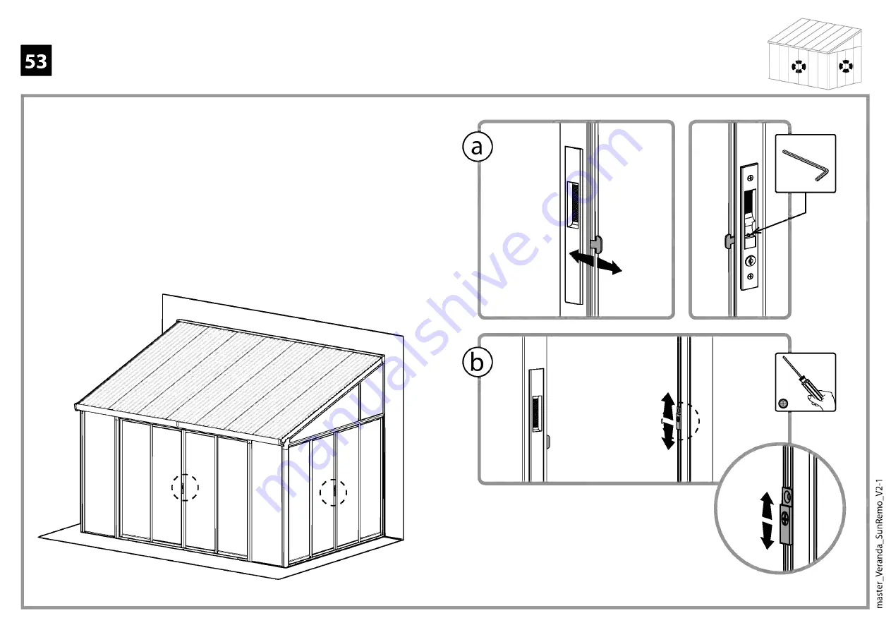 Palram SanRemo 7290108130126 Скачать руководство пользователя страница 67