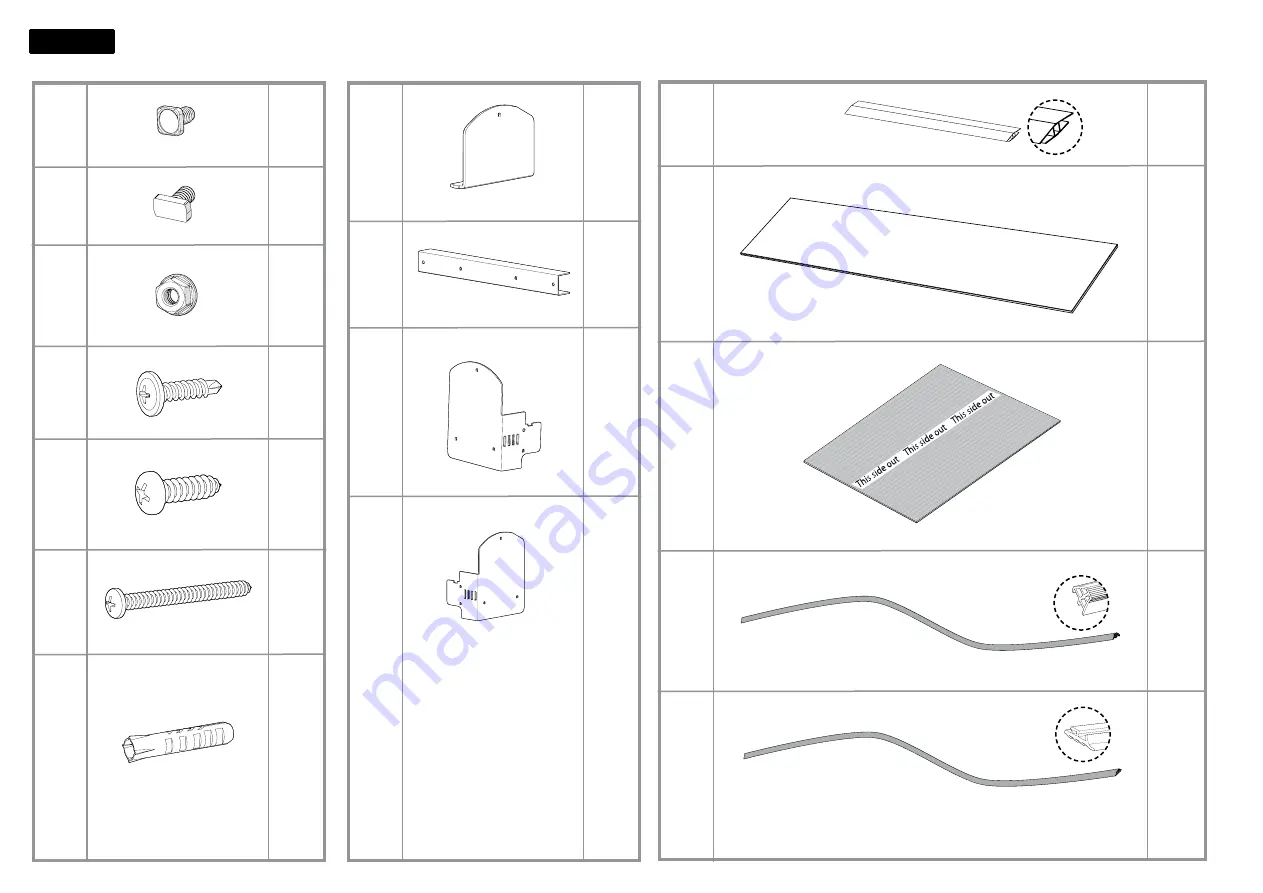 Palram SideWall 3 Assembly Instructions Manual Download Page 6