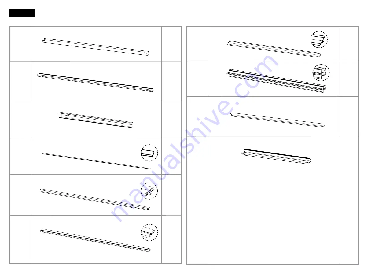 Palram SideWall 3 Assembly Instructions Manual Download Page 7