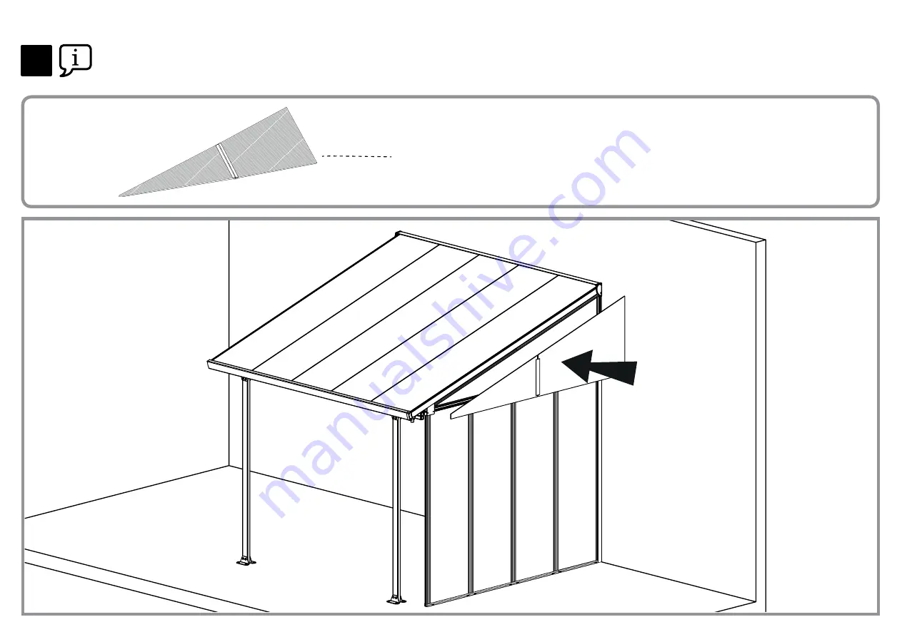 Palram SideWall 3 Assembly Instructions Manual Download Page 46