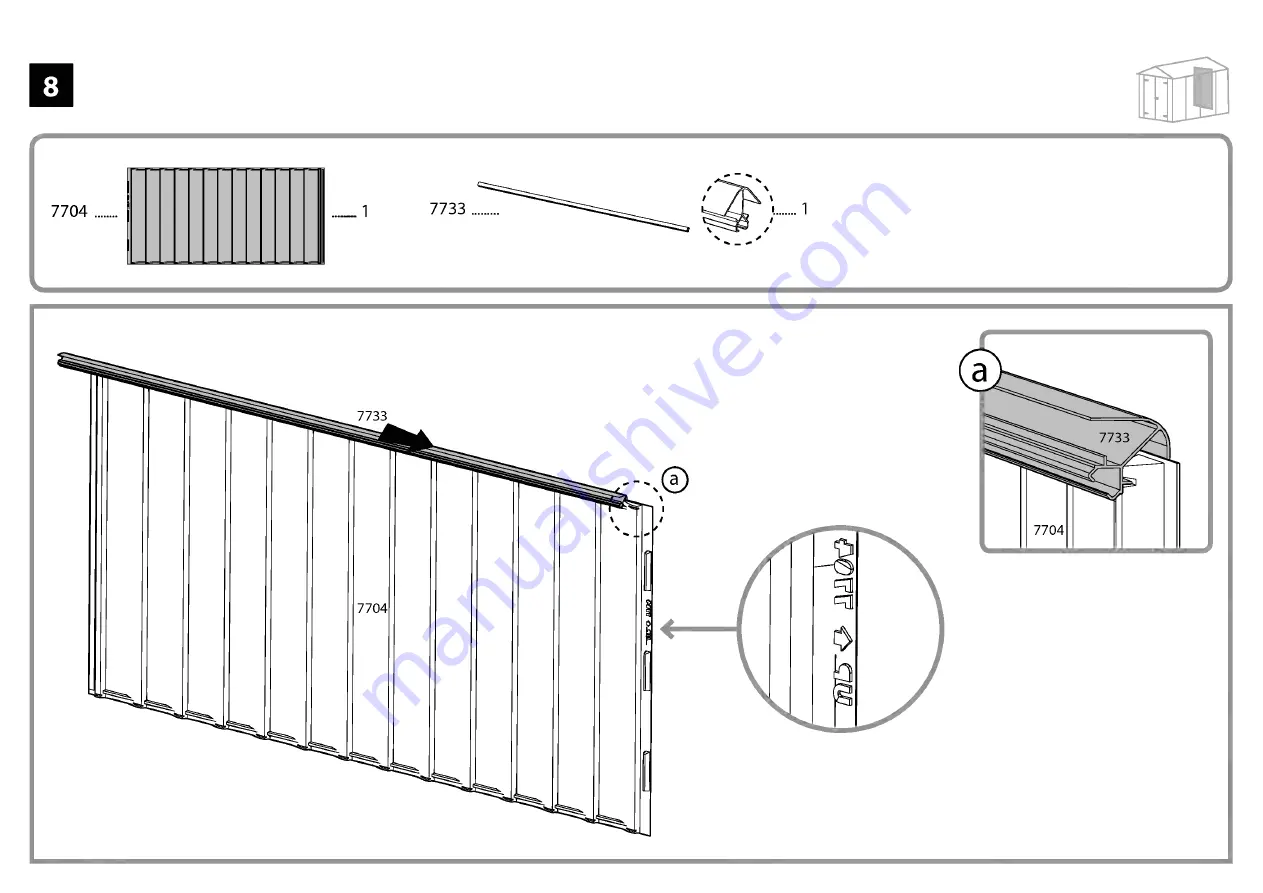 Palram Skylight 6x10 Tan Скачать руководство пользователя страница 37