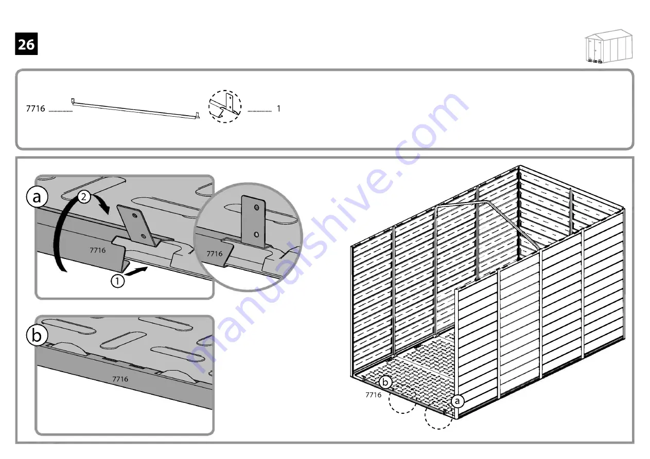 Palram Skylight 6x10 Tan Manual Download Page 55