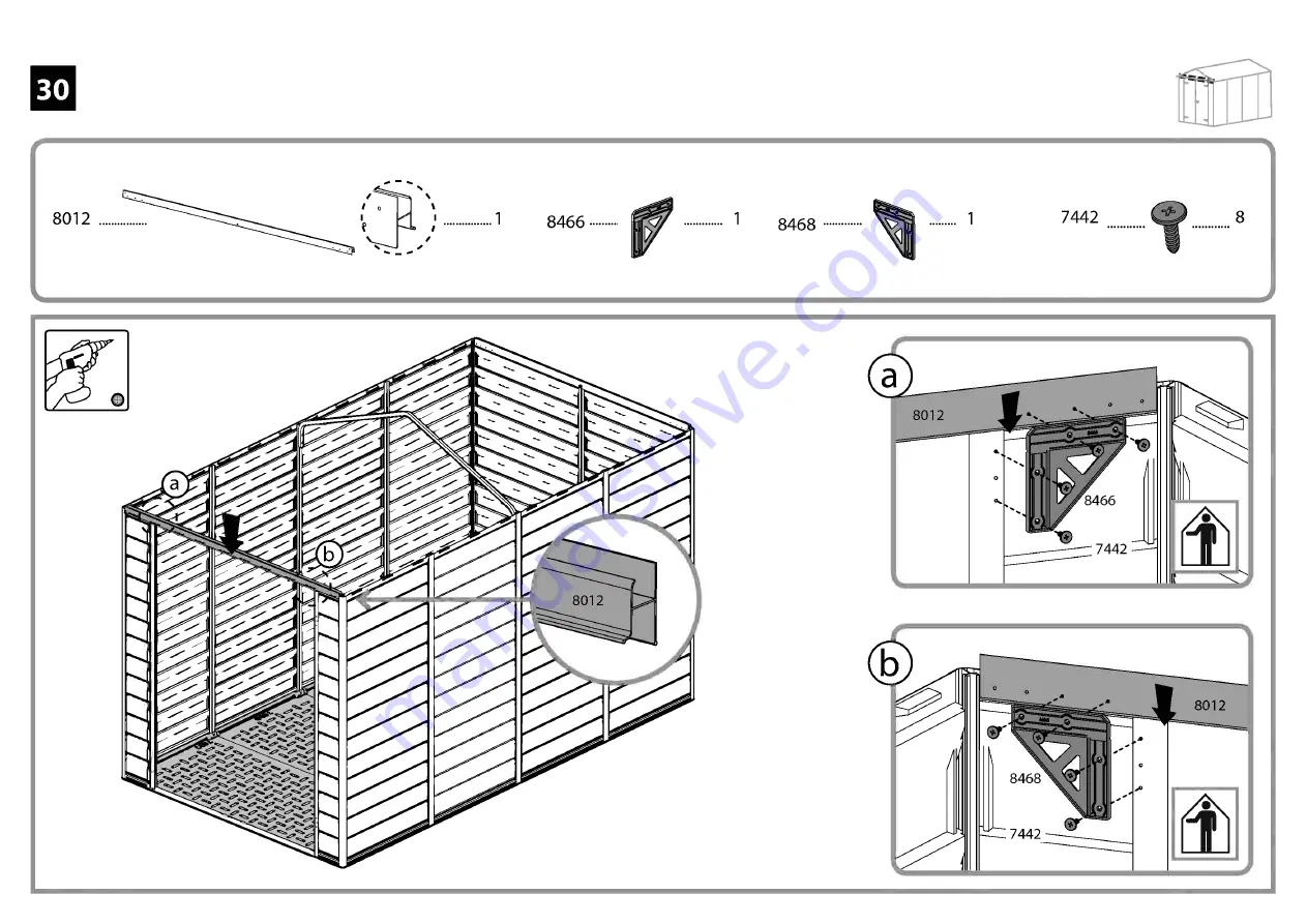 Palram Skylight 6x10 Tan Manual Download Page 59