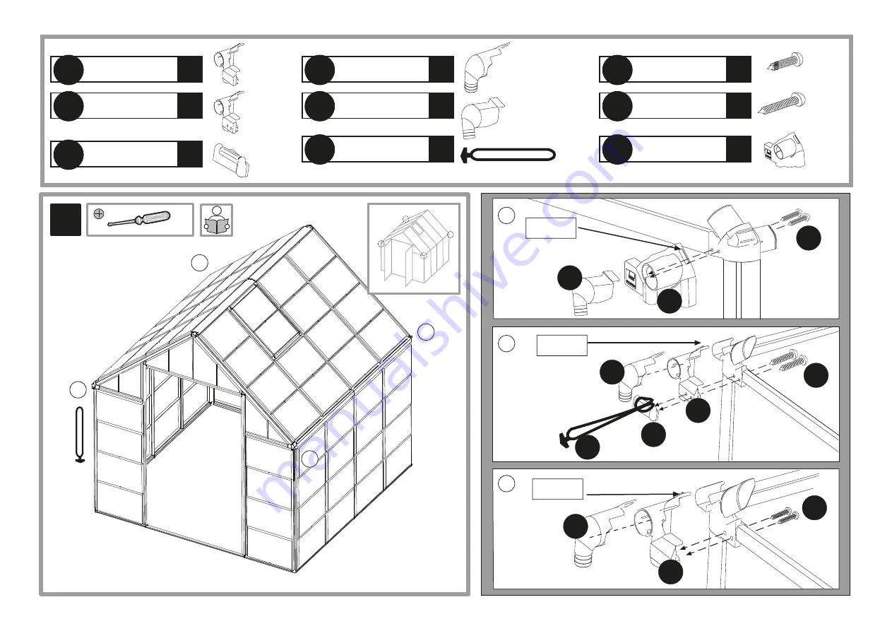 Palram Snap & Grow 8x8 Скачать руководство пользователя страница 31