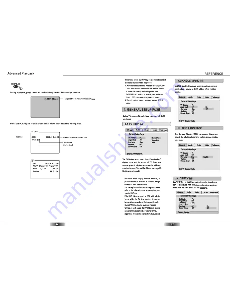 Palsonic DVD2045DX Скачать руководство пользователя страница 9