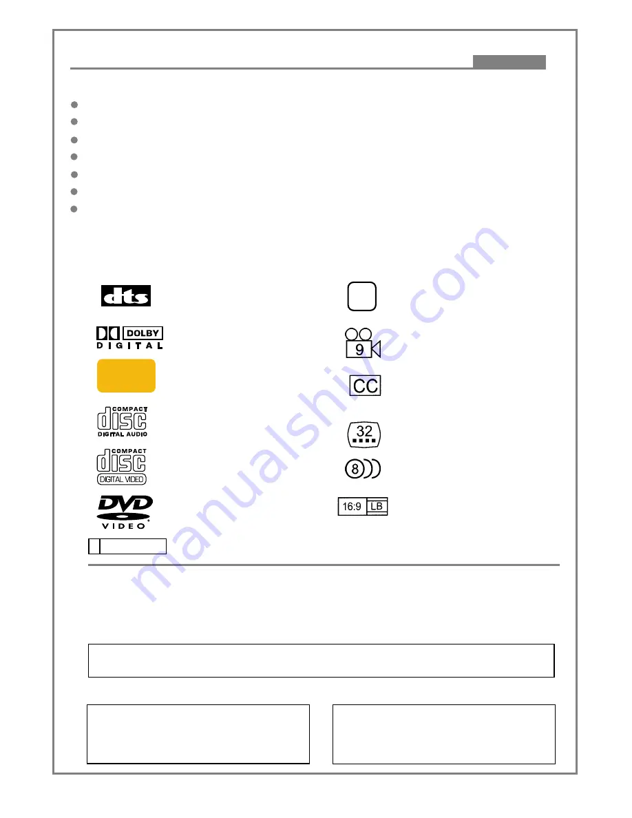 Palsonic DVD8000 User Manual Download Page 6