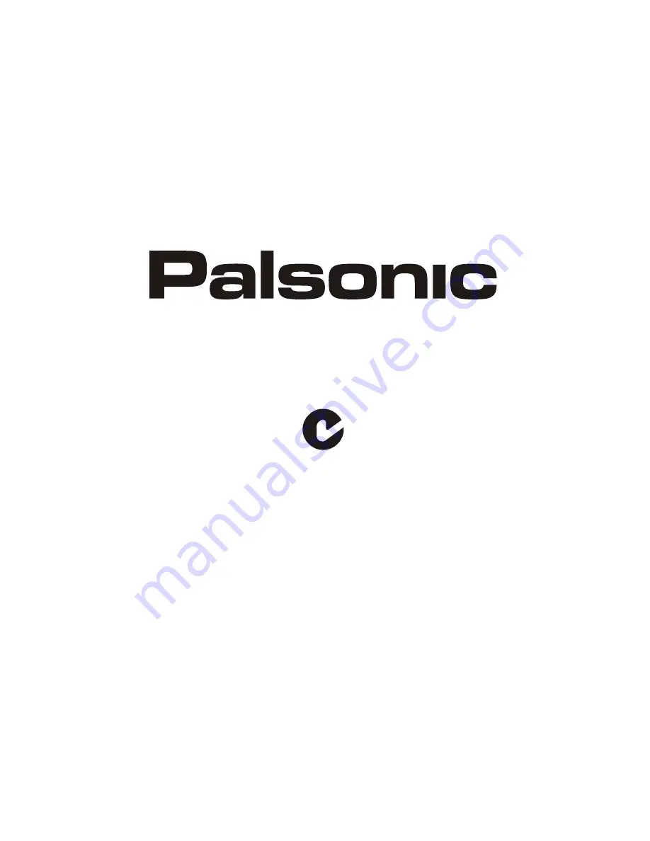 Palsonic HDMI TFTV812A Owner'S Manual Download Page 1