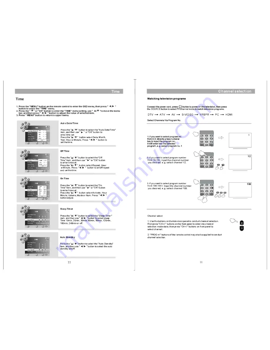 Palsonic TFTV382HD Instruction Manual Download Page 12