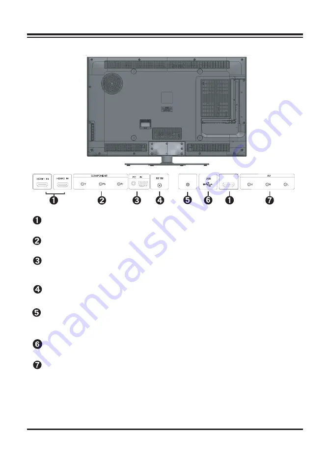 Palsonic TFTV4010FL User Manual Download Page 8