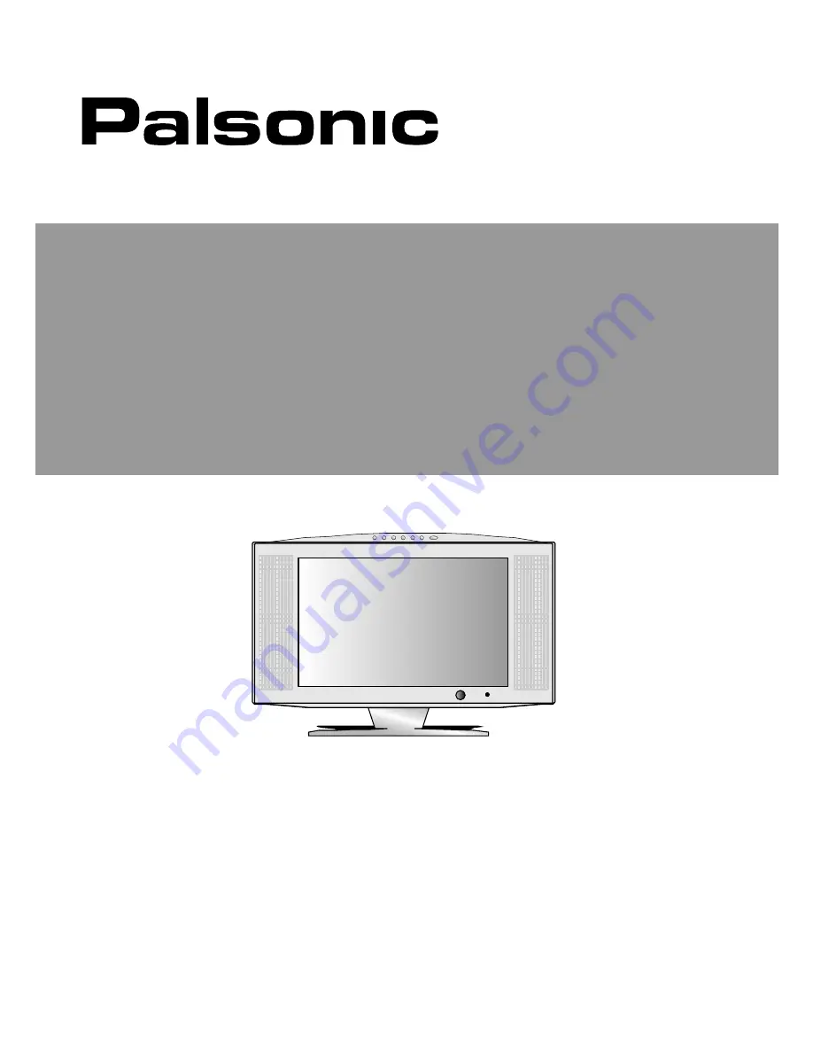 Palsonic TFTV430 User Manual Download Page 1