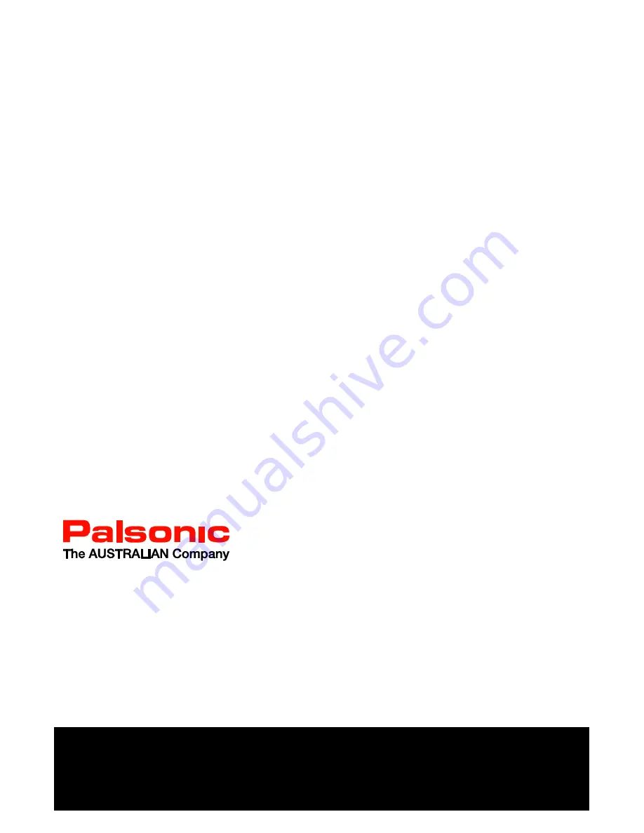 Palsonic TFTV5825FL User Manual Download Page 22