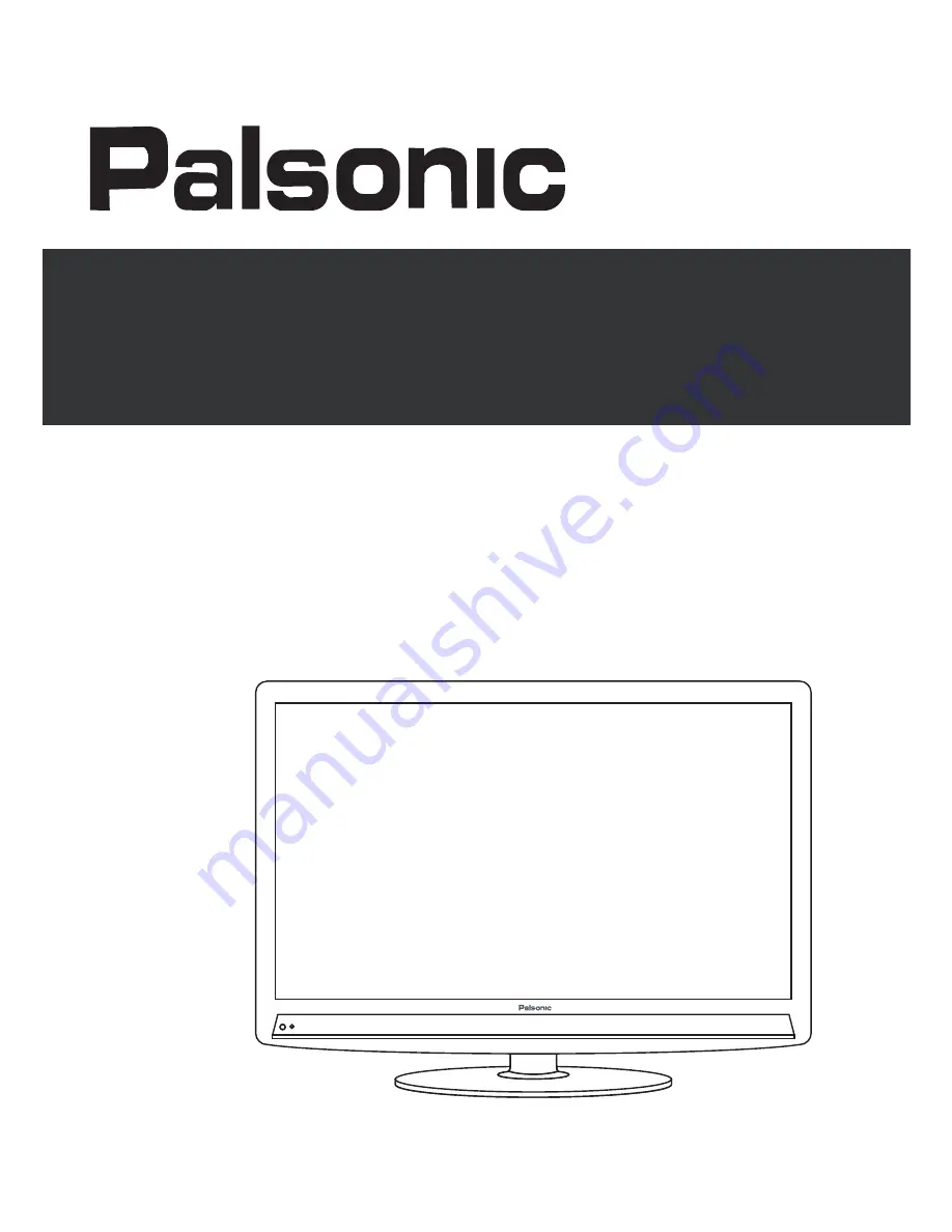 Palsonic TFTV6042FHD Instruction Manual Download Page 1