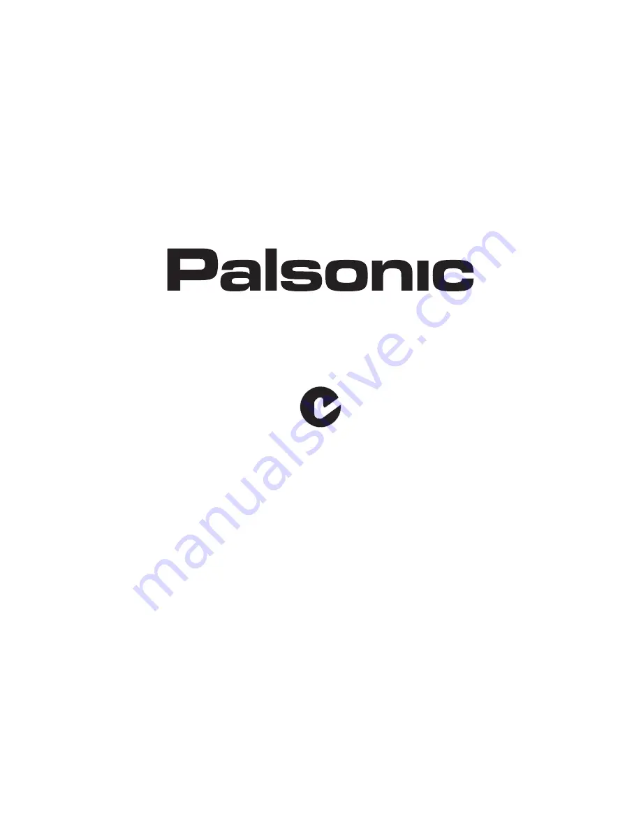 Palsonic TFTV663R Owner'S Manual Download Page 1