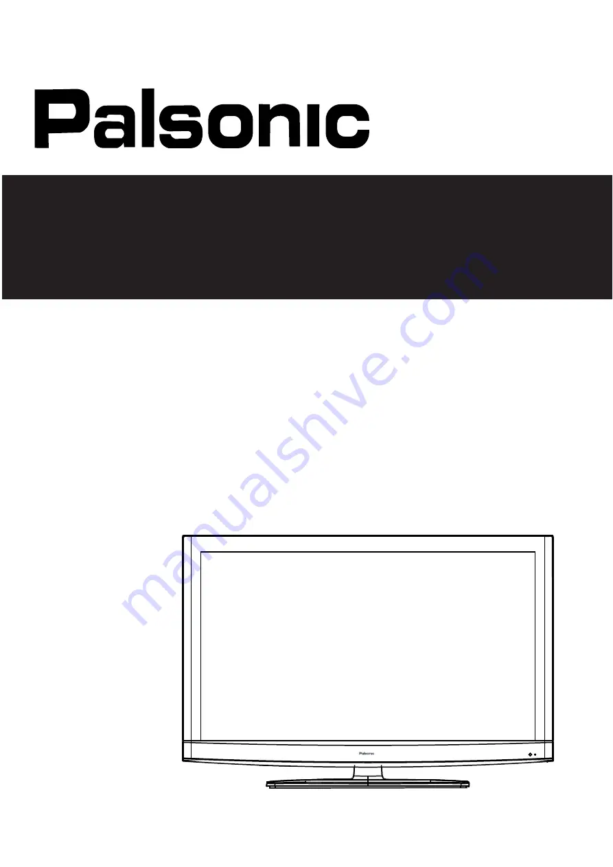 Palsonic TFTV8153DT Instruction Manual Download Page 1