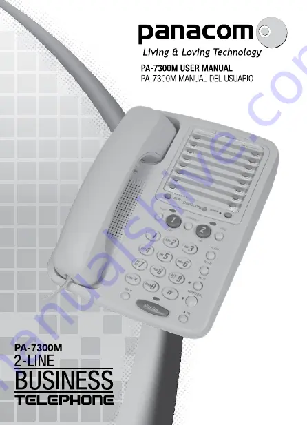 Panacom PA-7300M User Manual Download Page 1