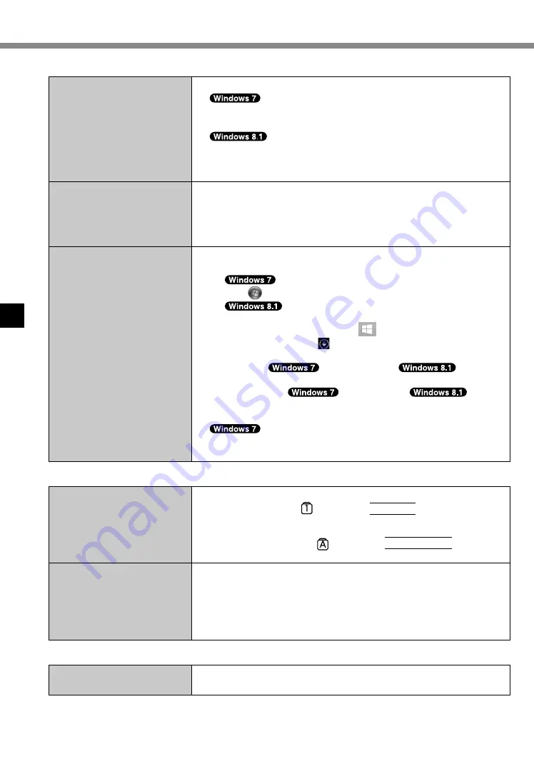 Panaconic CF-SX4 Series Operating Instructions Manual Download Page 124