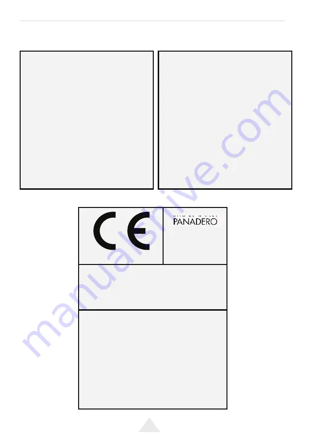 Panadero OVAL 3 STONE Usage And Maintenance Instructions Download Page 10