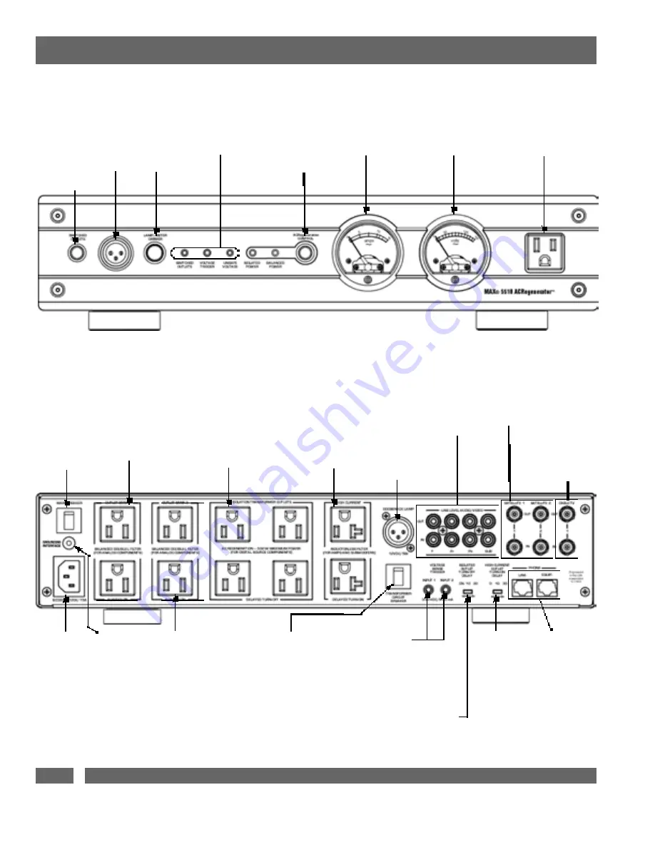 Panamax M5510 Owner'S Manual Download Page 6