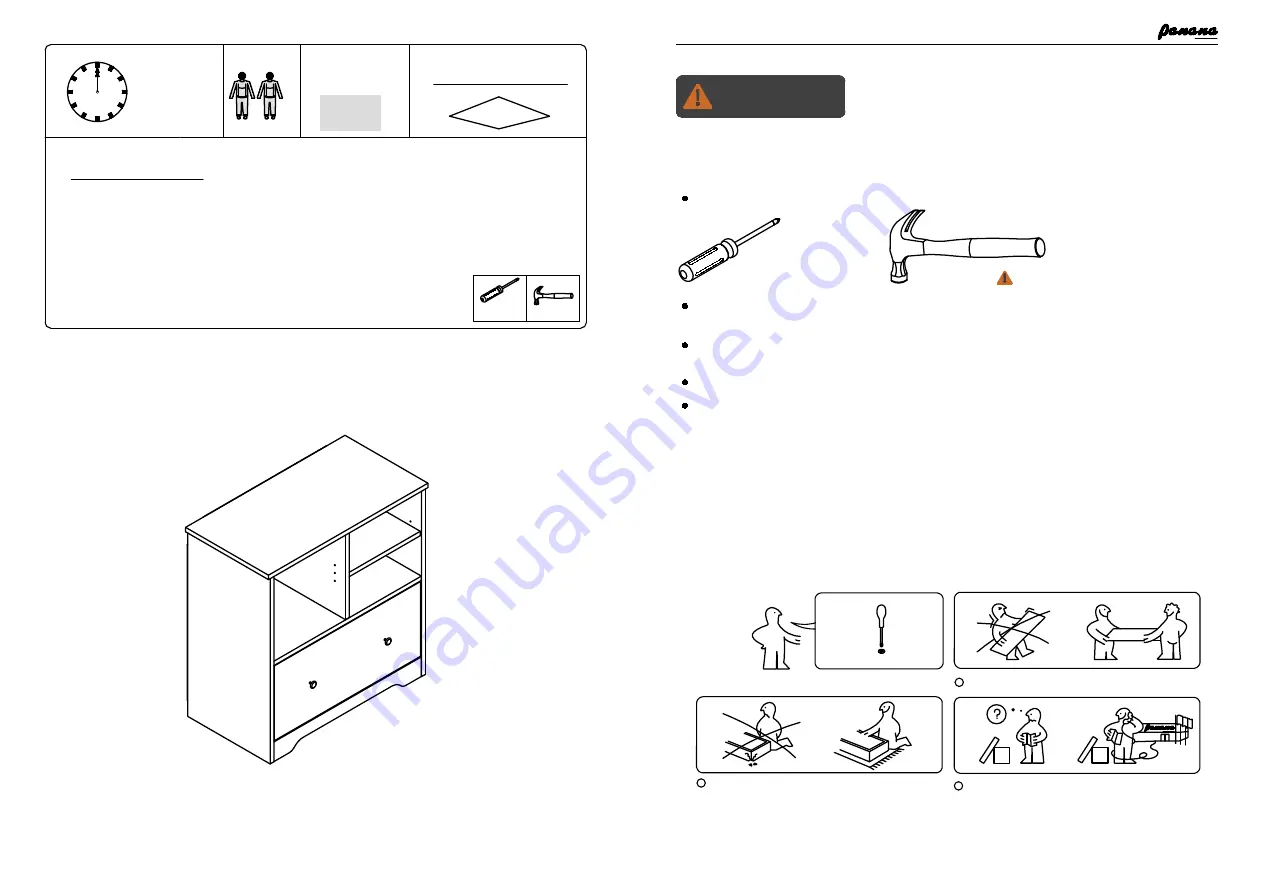 panana MWJG-7 Assembly Manual Download Page 1