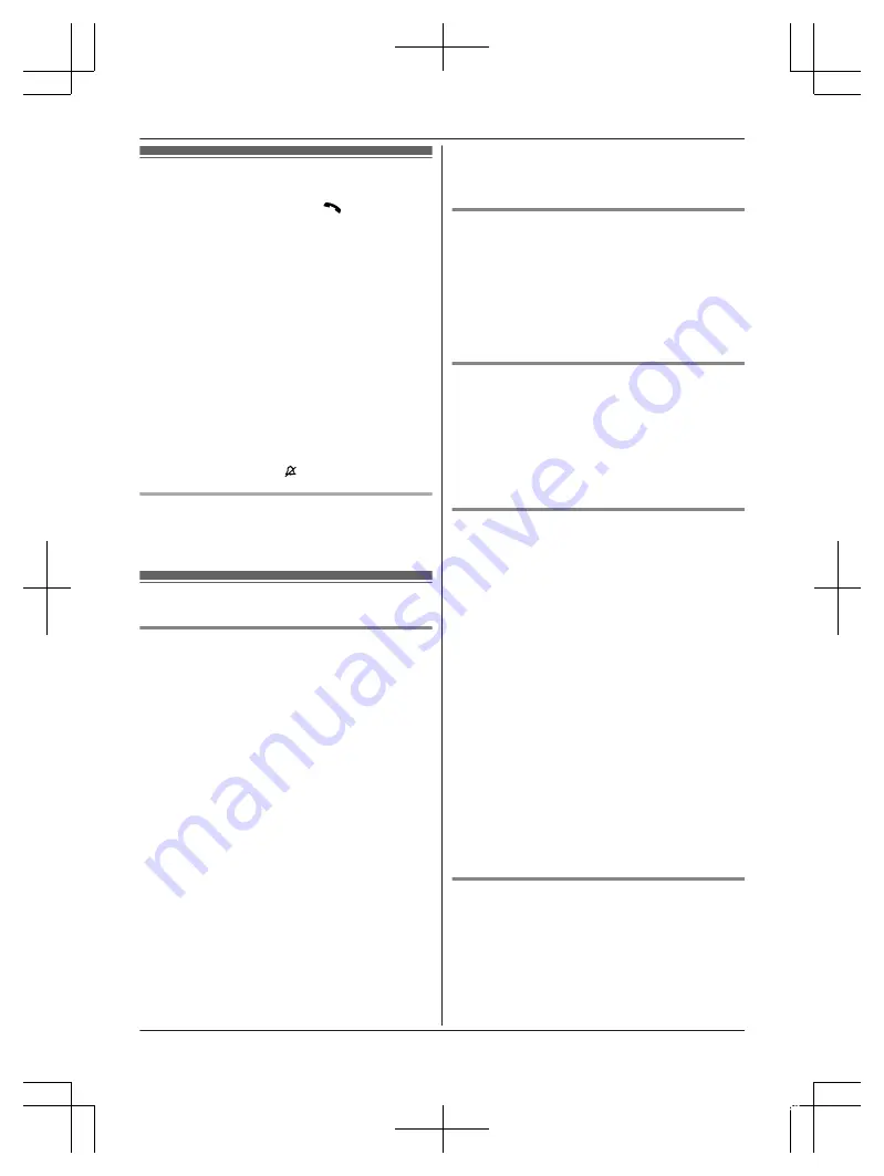 Panasonic 2-LINE KX-TG9551 Series Operating Instructions Manual Download Page 23