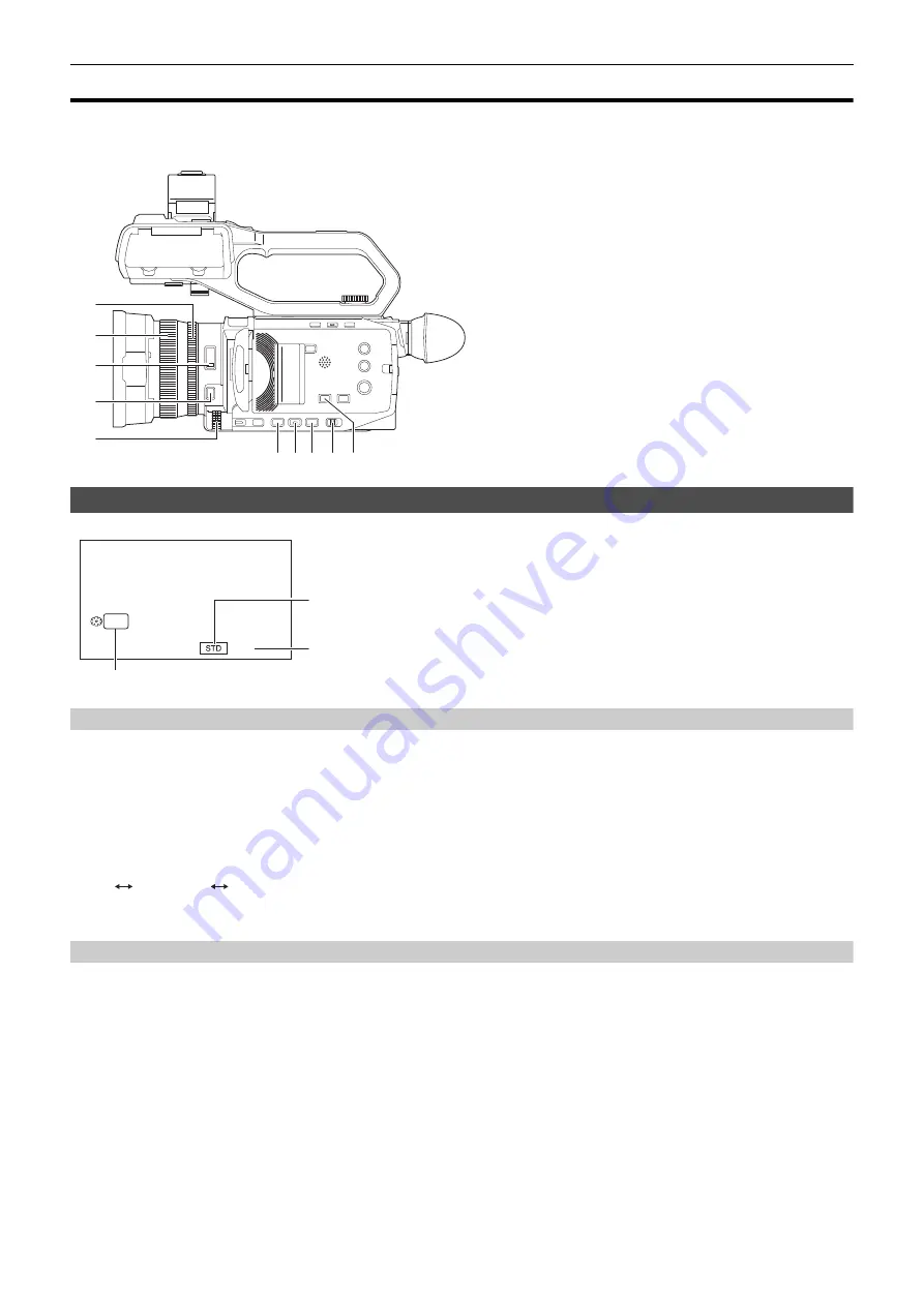 Panasonic AG-CX6 Operating Instructions Manual Download Page 108