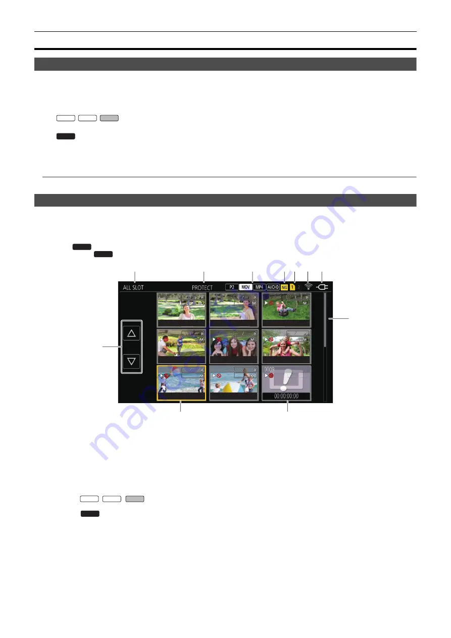 Panasonic AG-CX6 Operating Instructions Manual Download Page 146