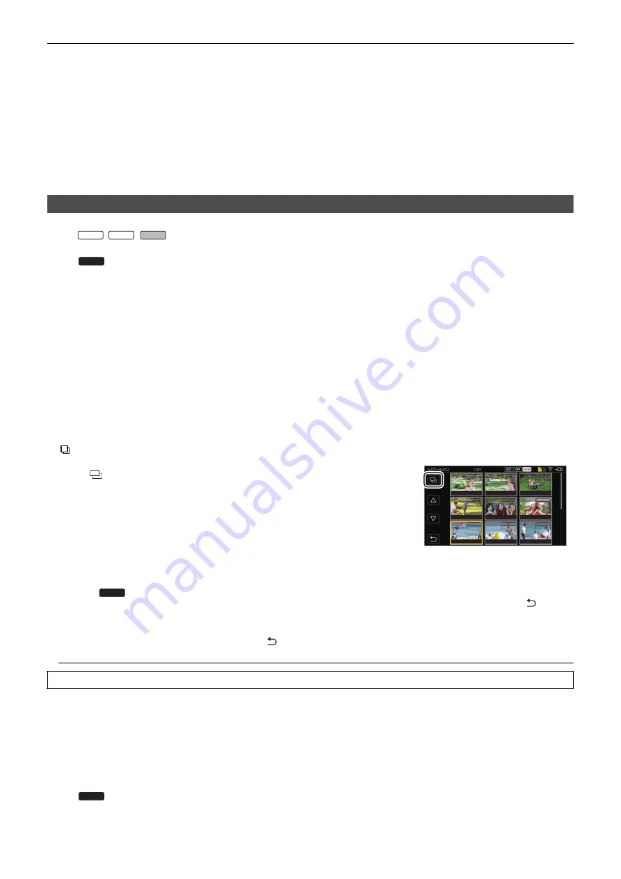 Panasonic AG-CX6 Operating Instructions Manual Download Page 149