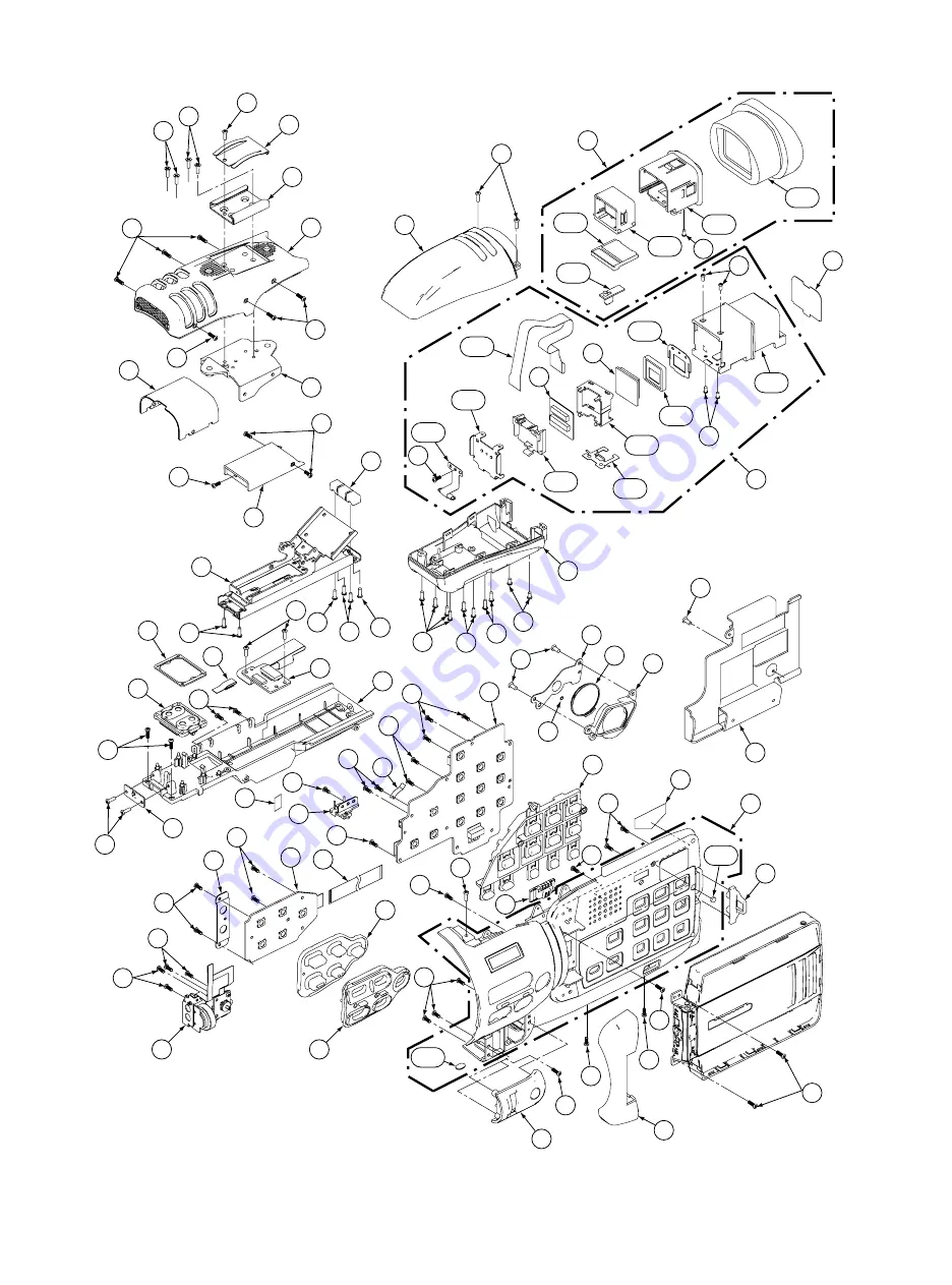 Panasonic AG-DVC30P Service Manual Download Page 153