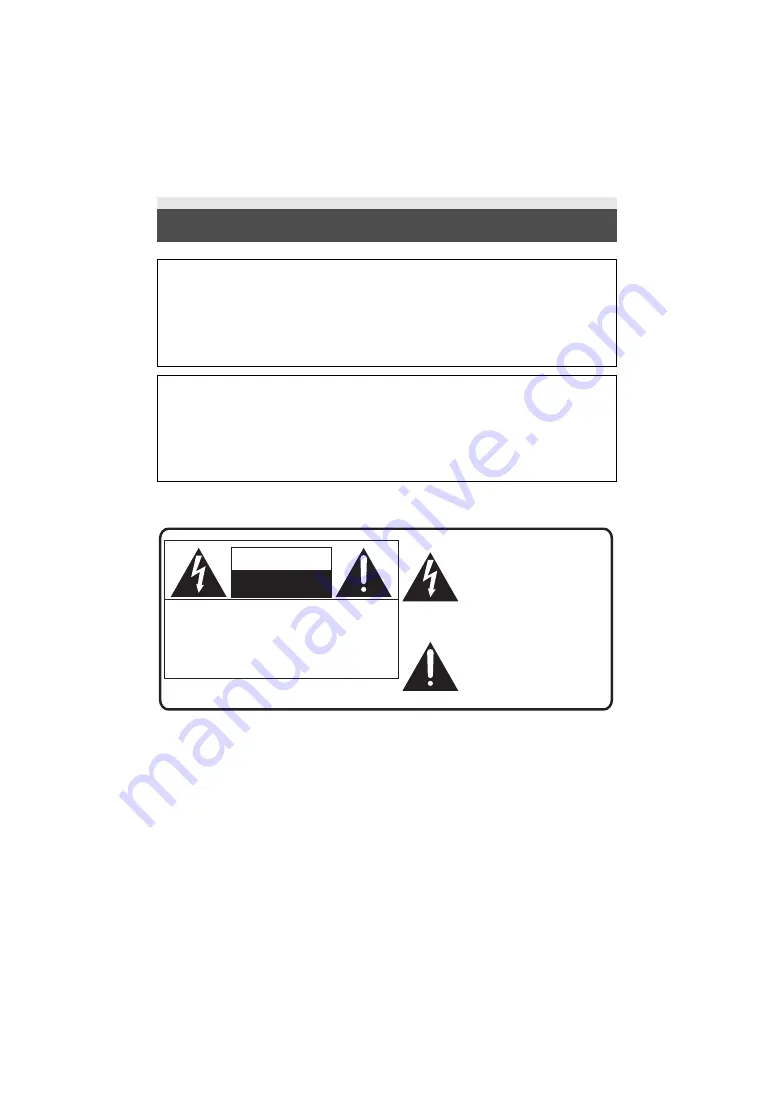 Panasonic AG-DVX200PJ Operating Instructions Manual Download Page 2