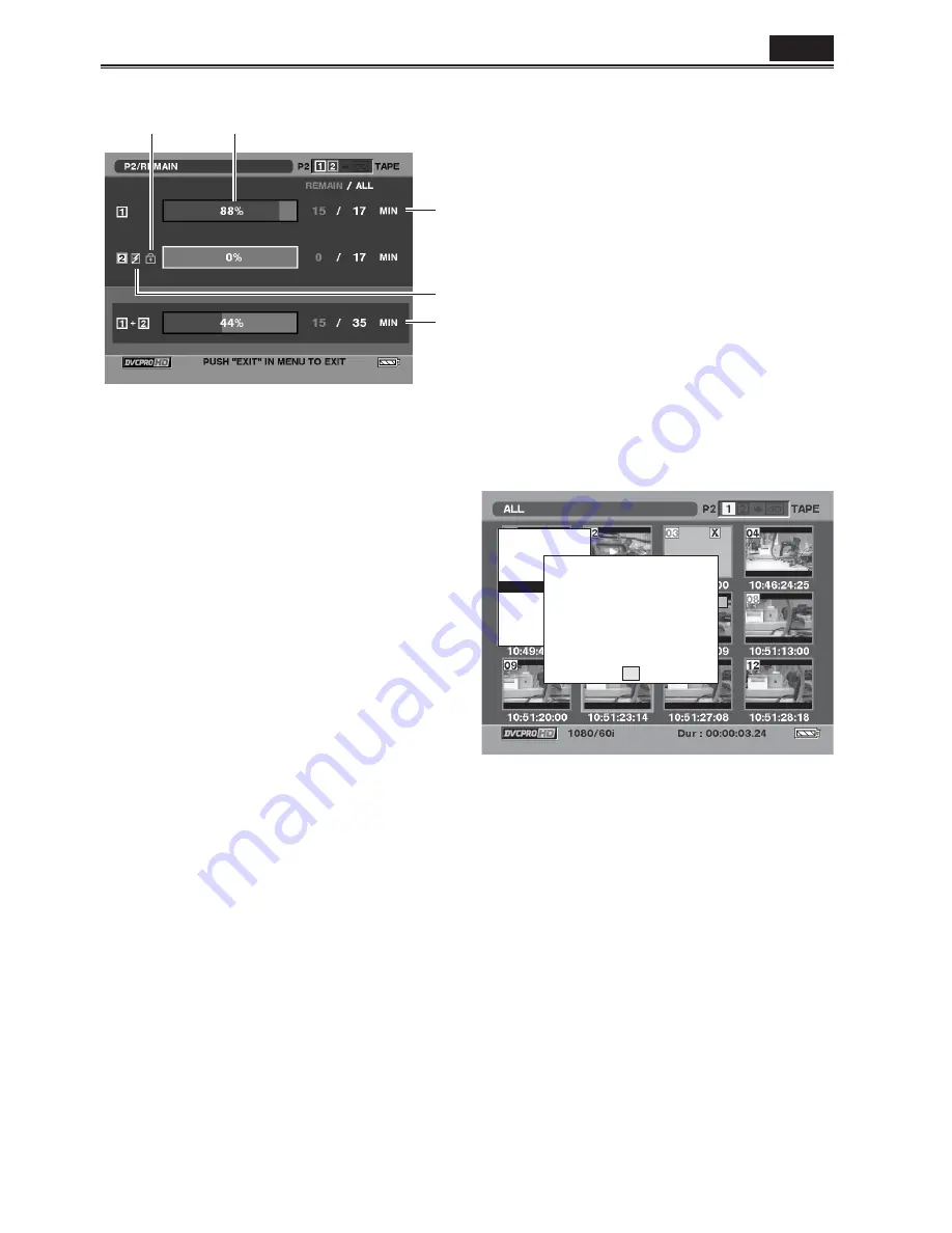 Panasonic AG-HVX200APJ Operating Instructions Manual Download Page 72