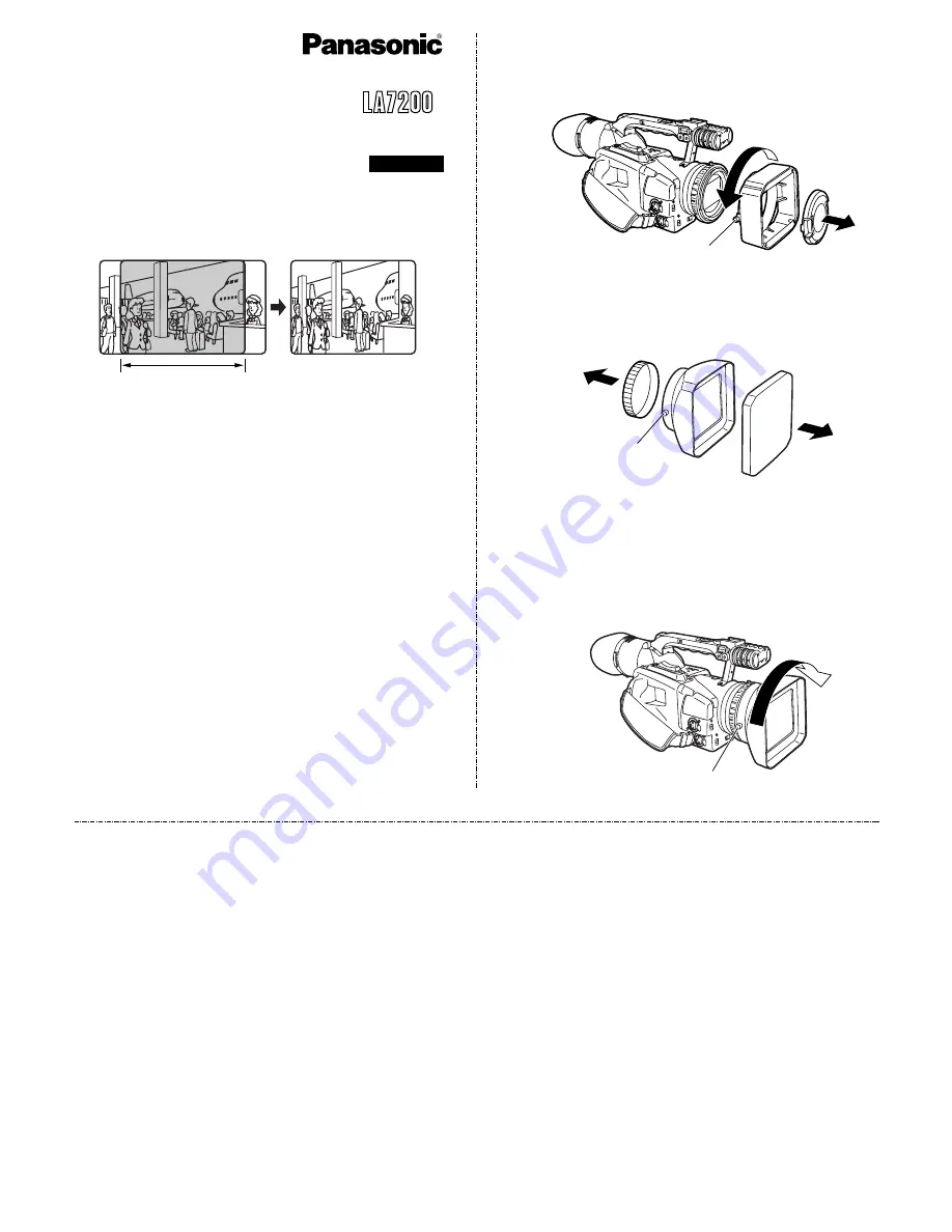 Panasonic AG-LA7200G Operating	 Instruction Download Page 3