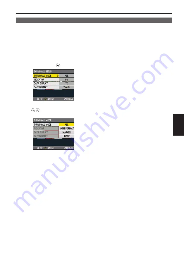 Panasonic AG-MDR15P Operating Instructions Manual Download Page 63