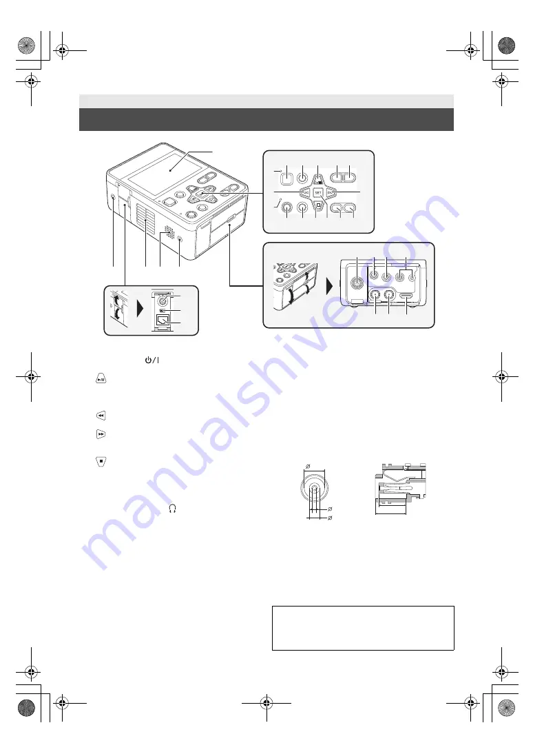 Panasonic AG-UMR20P Basic Operating Instructions Manual Download Page 38