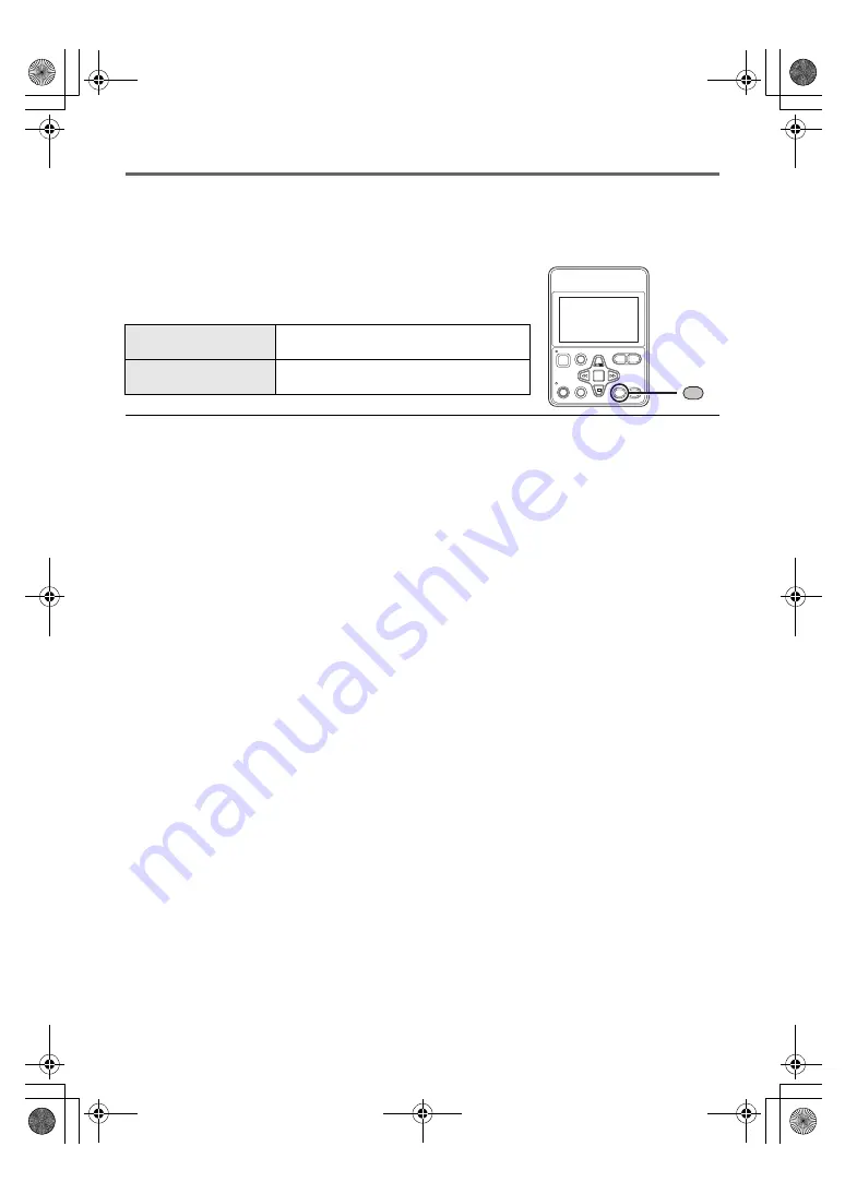 Panasonic AG-UMR20P Basic Operating Instructions Manual Download Page 46