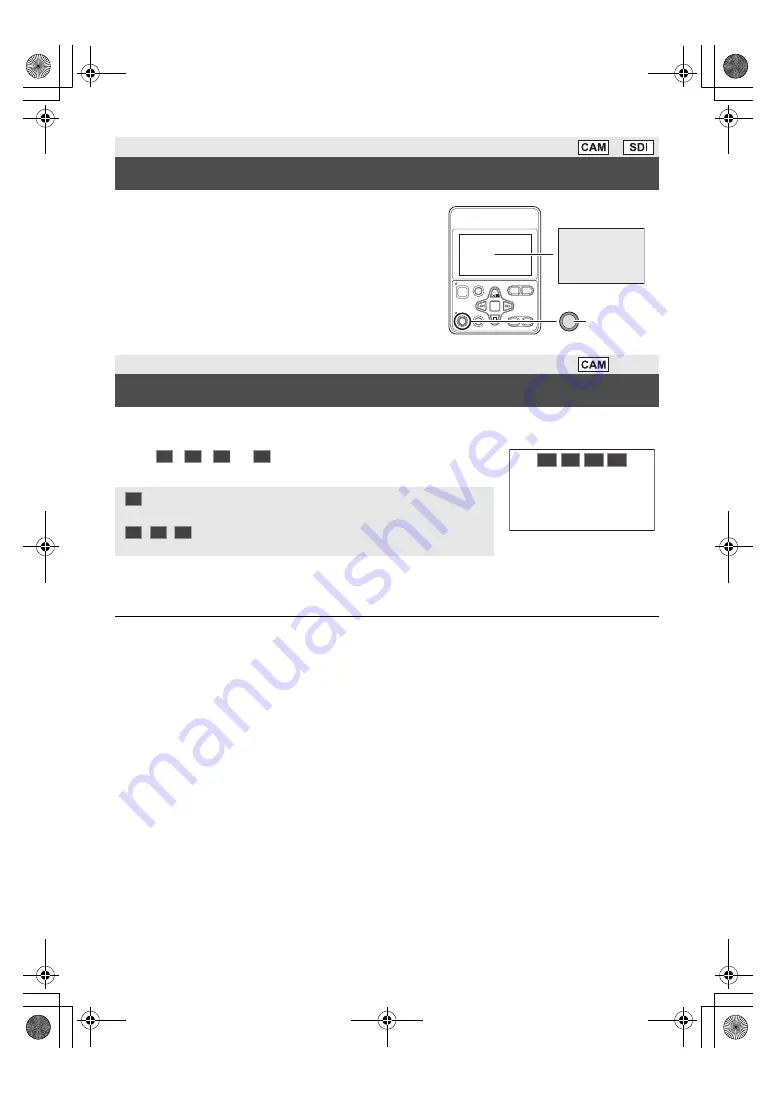 Panasonic AG-UMR20P Basic Operating Instructions Manual Download Page 52