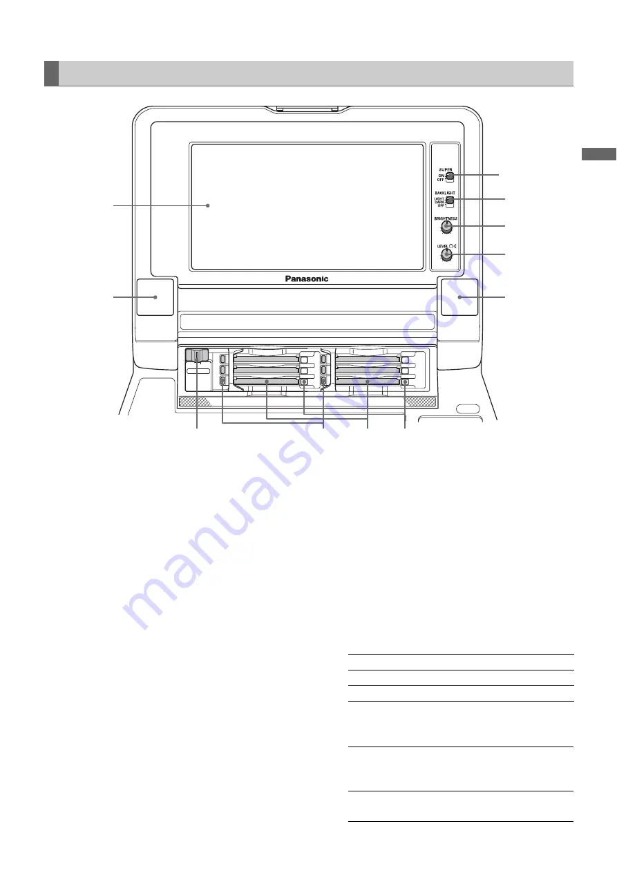 Panasonic AJ-HPM100P Operating Instructions Manual Download Page 23