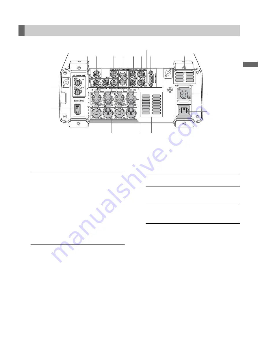 Panasonic AJ-HPM100P Operating Instructions Manual Download Page 25