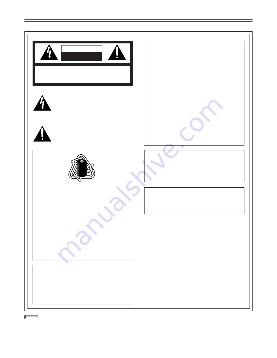 Panasonic AJ-PD900WP Operating Instructions Manual Download Page 2