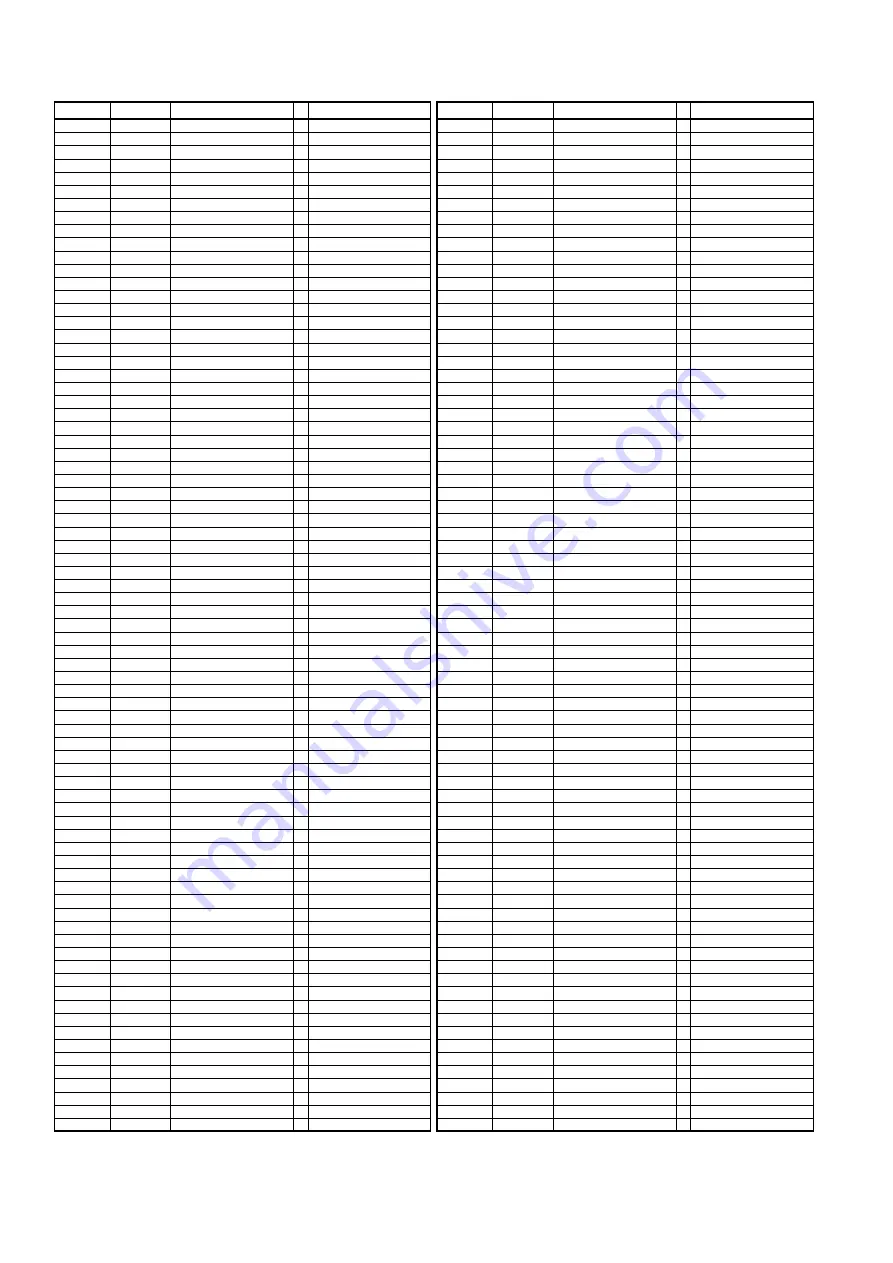 Panasonic AJ-SPC700E Mechanical Parts List Download Page 5