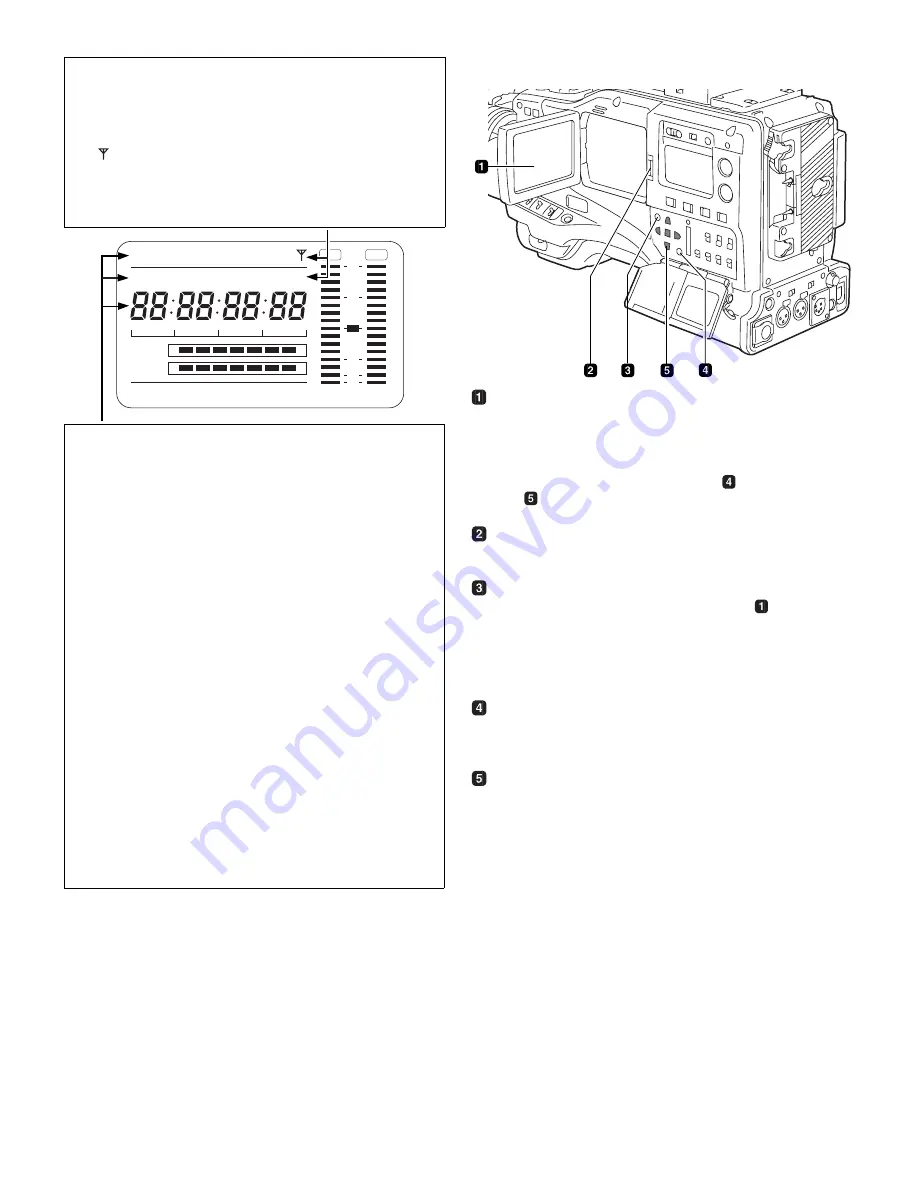 Panasonic AJ-SPX800E Скачать руководство пользователя страница 20