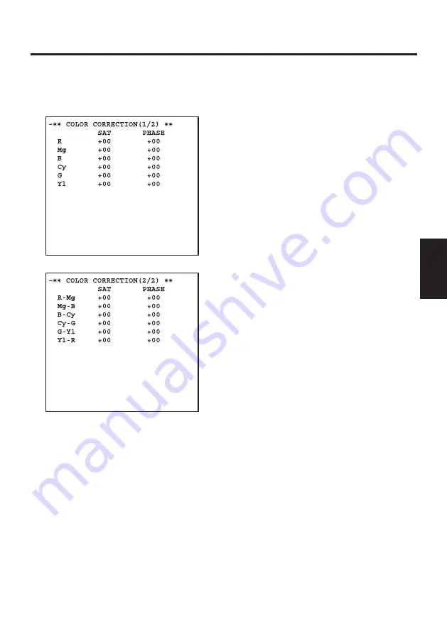 Panasonic AK-HC1800G Operating	 Instruction Download Page 287