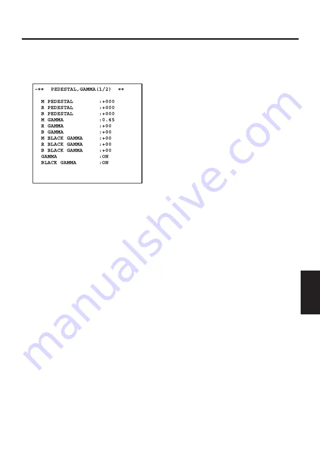 Panasonic AK-HC1800G Operating	 Instruction Download Page 429