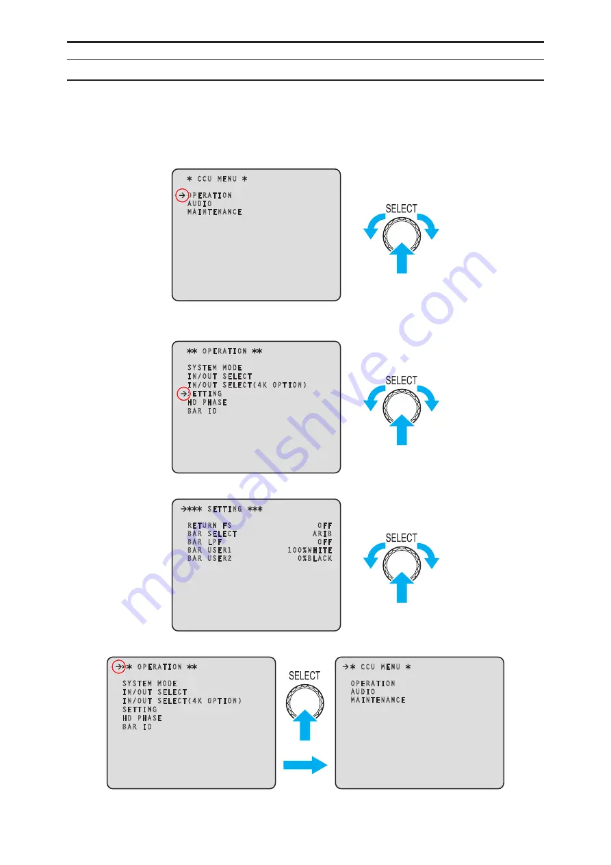 Panasonic AK-HCU250P Operating Manual Download Page 36